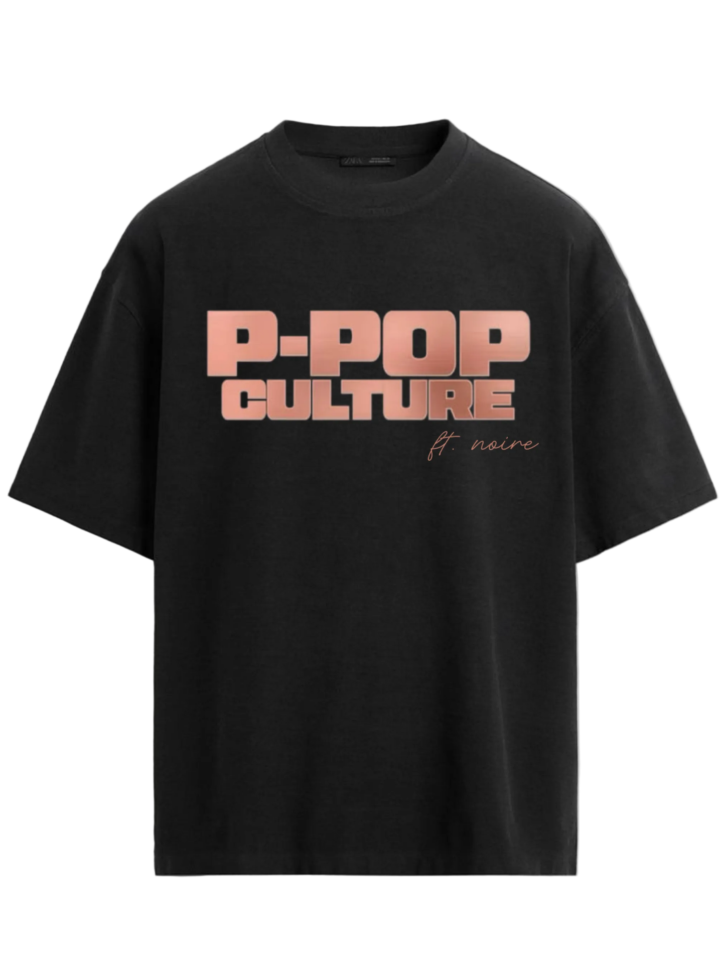 P-POP CULTURE RIBBED T-SHIRT