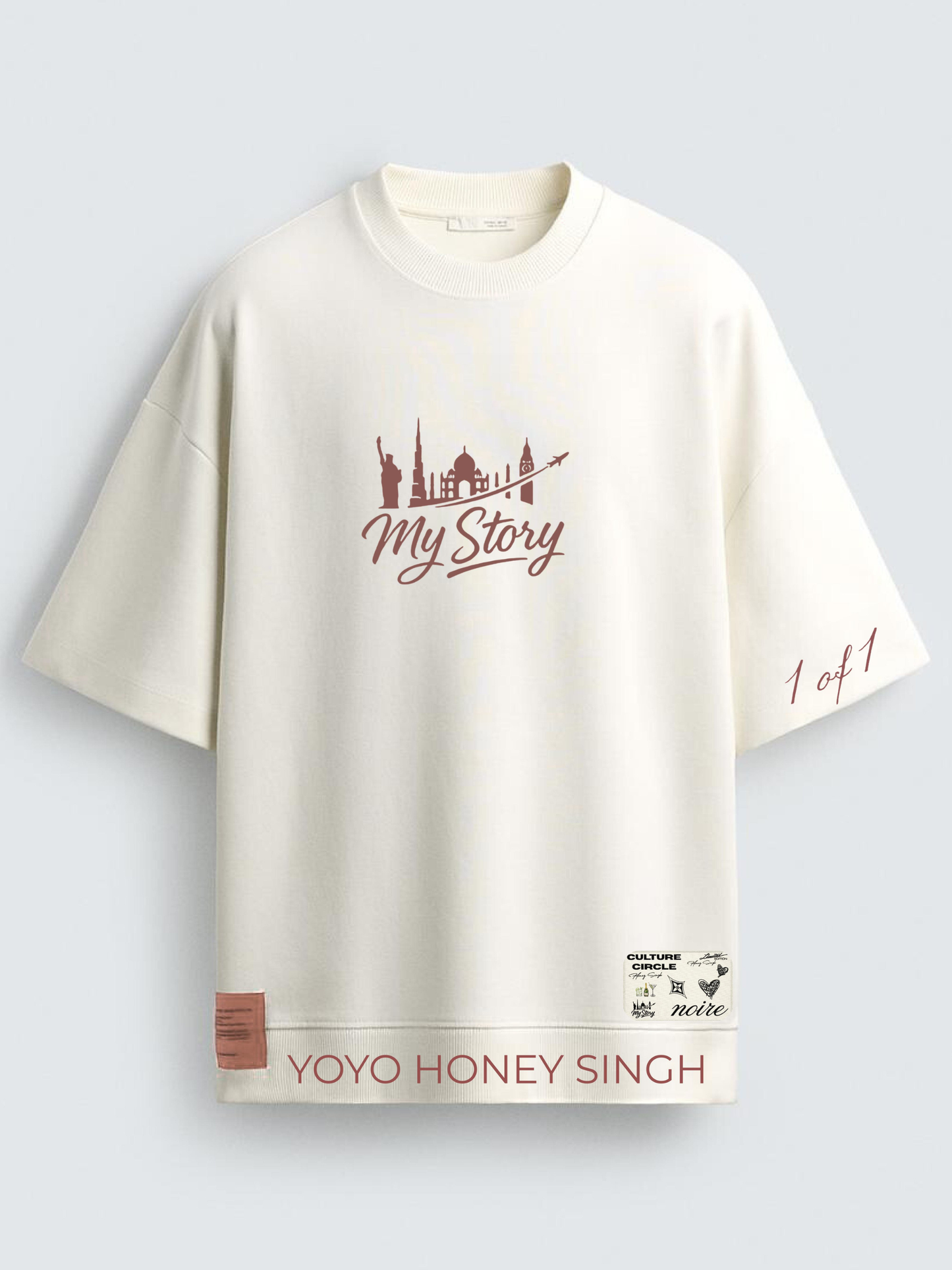 HIGH HEELS "YO YO HONEY SINGH" RIBBED T-SHIRT