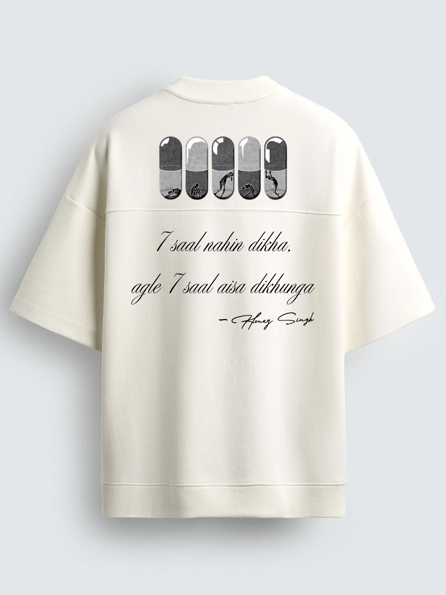 7 YEARS OF MY STORY RIBBED T-SHIRT