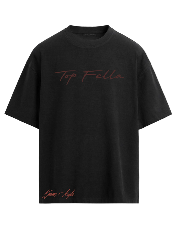TOP FELLA SIGNED TSHIRT (24 HOURS ONLY)